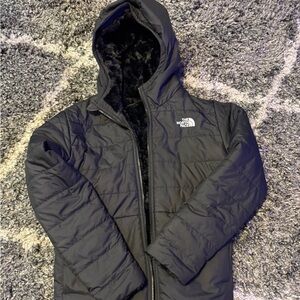 North Face girls reversible parka